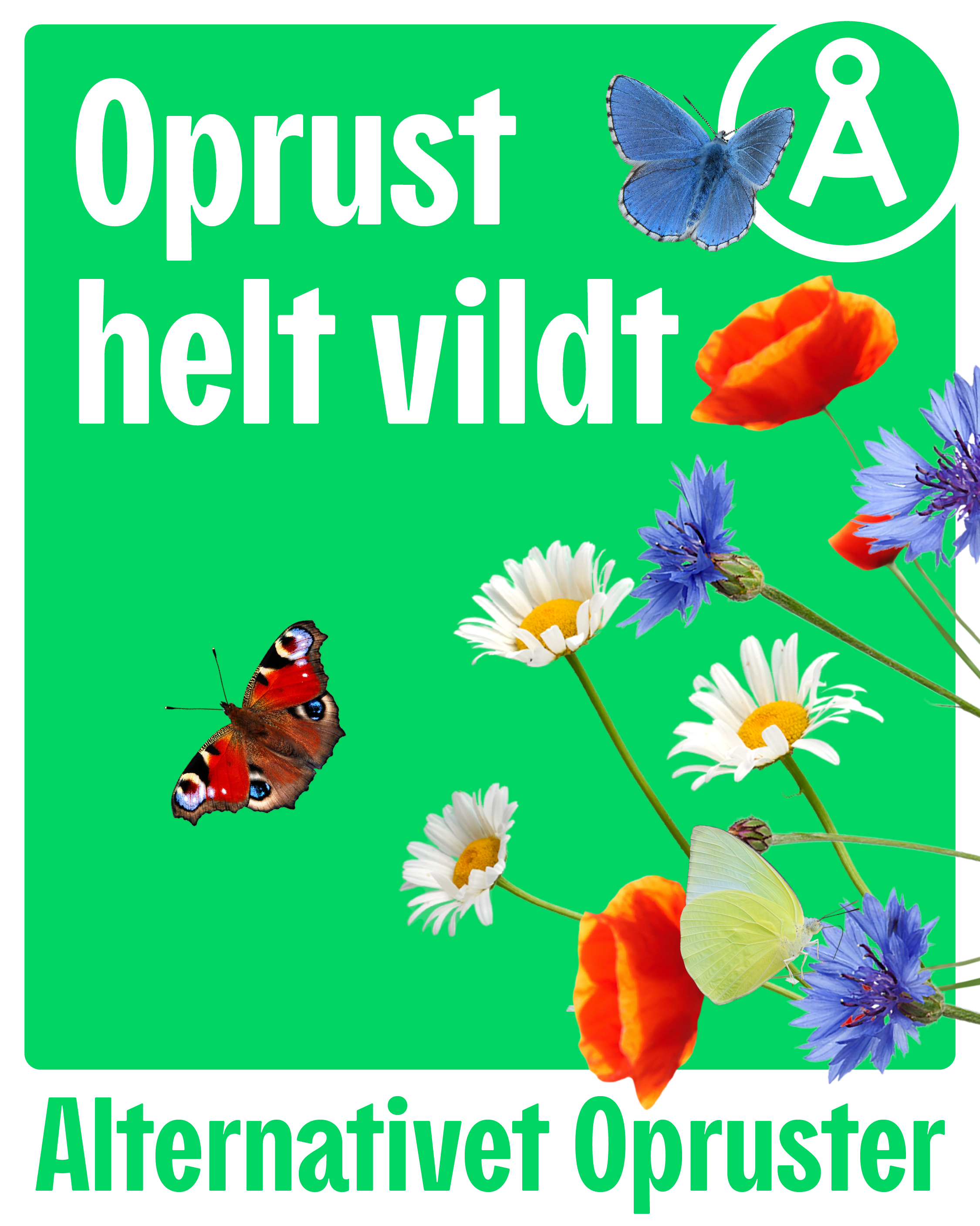Oprust helt vildt plakat